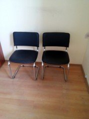 Офисный стул для посетителей Сильвия без подлокотников
