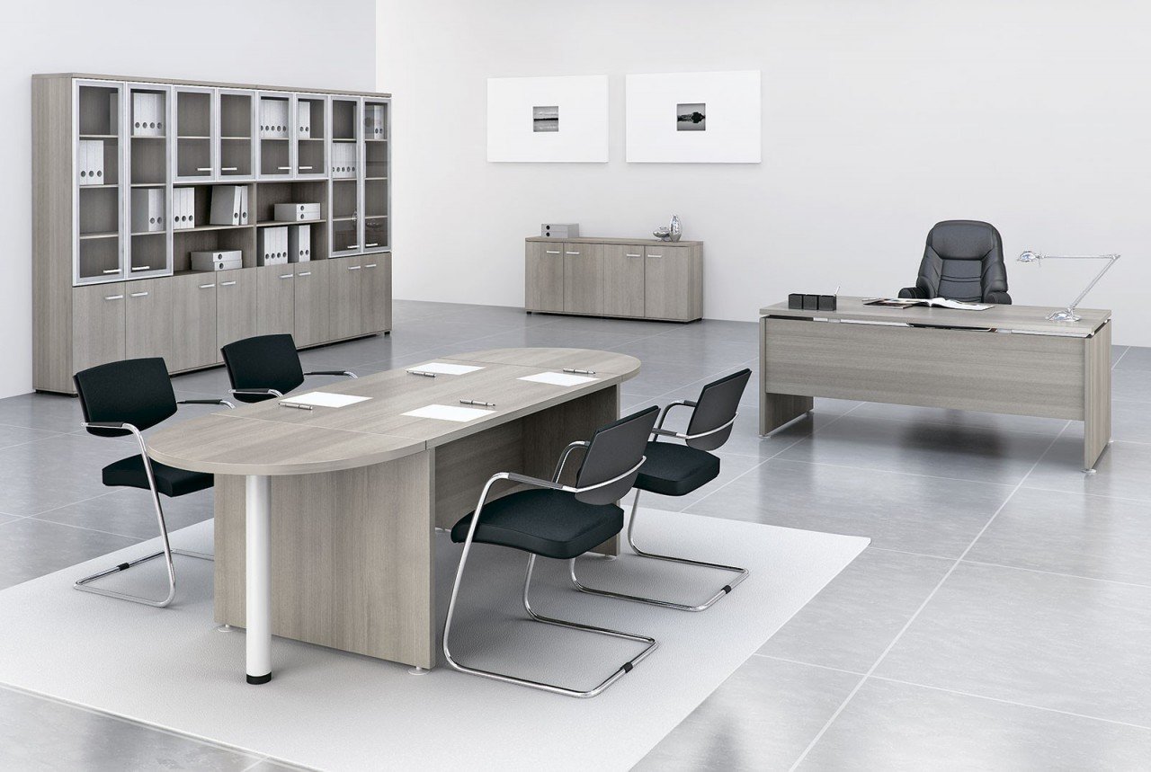 Мебель для кабинета руководителя GRAND (ГРАНД) - комплект 2